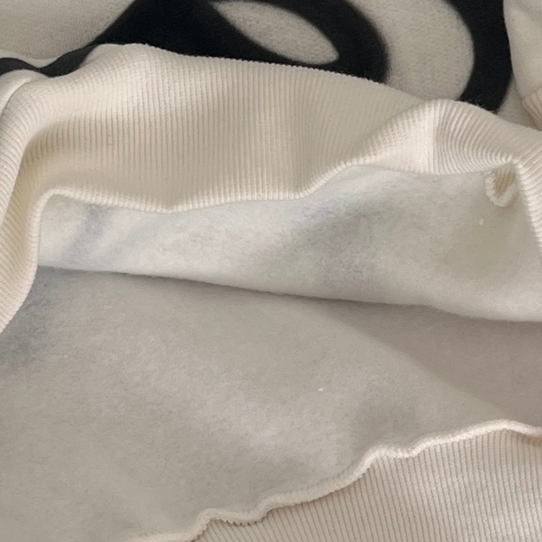 Moletom Flor Off White