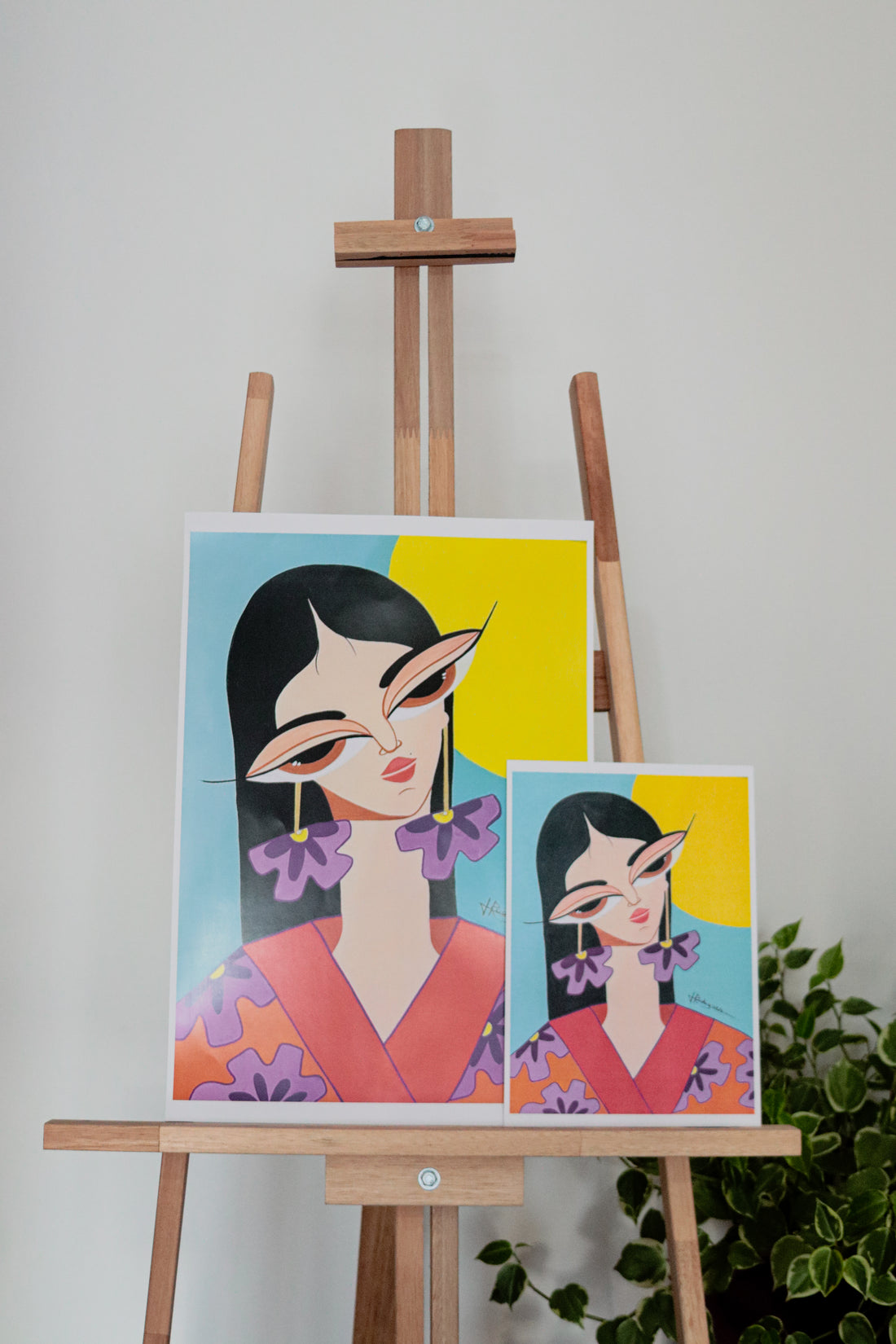 Gueixa — Print Colecionável A4