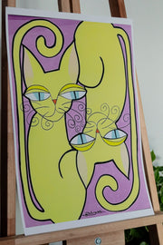 Gatitos — Print Colecionável A3