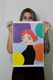 Bubbles — Print Colecionável A4